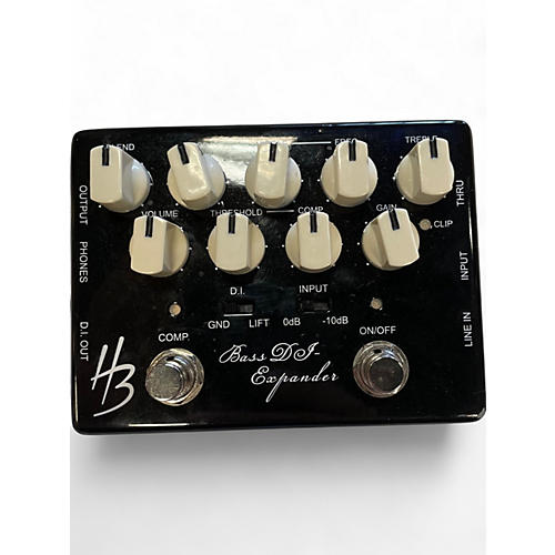 Used Harley Benton Custom Line Bass DI Extender Bass Effect Pedal - musicians--Friend