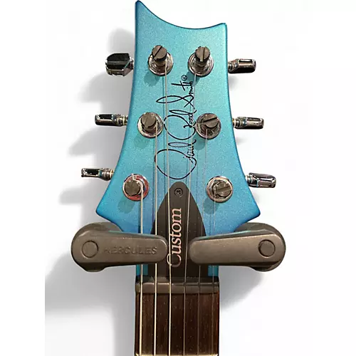 Used PRS Custom 24 SATIN BLUE Solid Body Electric Guitar SATIN BLUE - musicians--Friend
