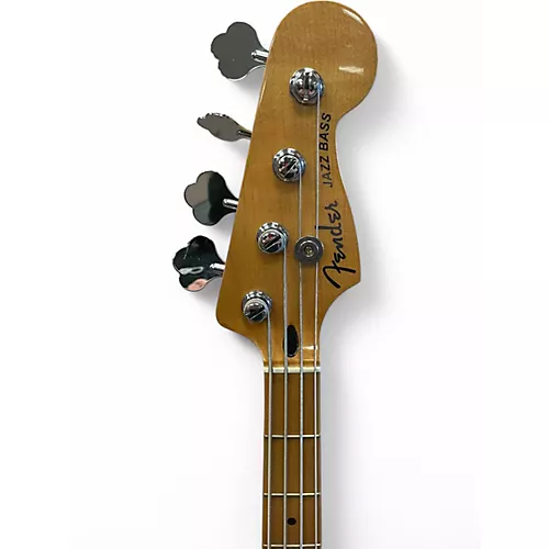 Used Fender Player Plus Active Jazz Bass aged candy apple red Electric Bass Guitar aged candy apple red - musicians--Friend