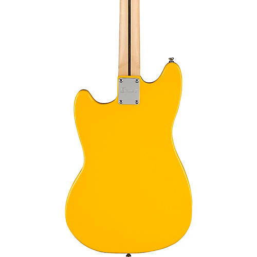 Squier Sonic Mustang Laurel Fingerboard Electric Guitar Graffiti Yellow - musicians--Friend