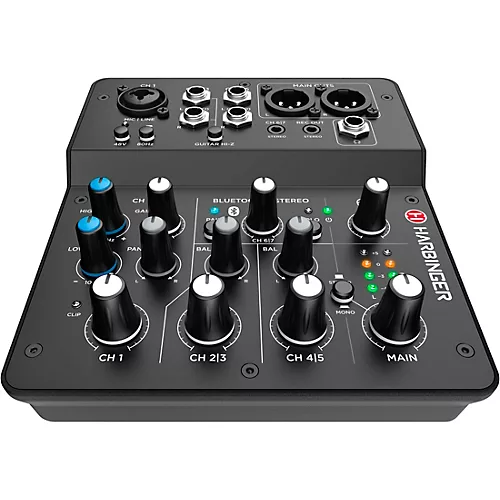 Harbinger LV7 7-Channel Analog Mixer With Bluetooth - musicians--Friend