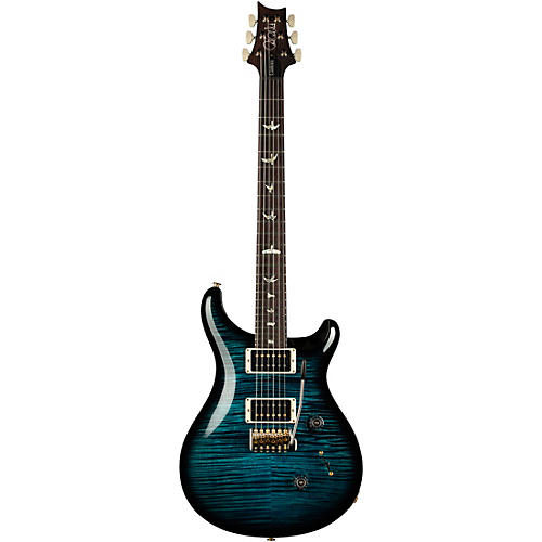 PRS Custom 24 10-Top Electric Guitar Black Gold Wraparound Burst - musicians--Friend