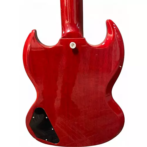 Used Gibson SG Custom Maestro Vibrola Reissue Cherry Solid Body Electric Guitar Cherry - musicians--Friend