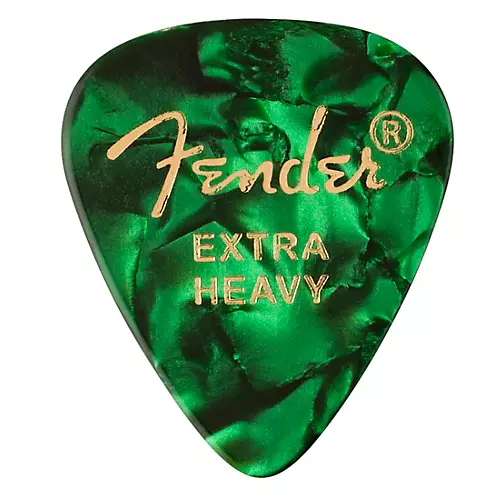 Fender 351 Premium Celluloid Guitar Picks 12-Pack Purple Moto X-Heavy - musicians--Friend
