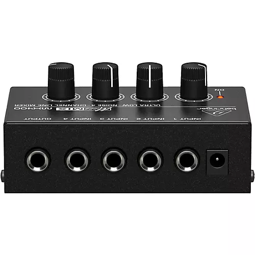 Behringer MicroMIX MX400 4-Channel Line Mixer - musicians--Friend