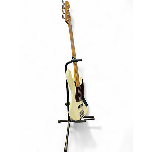 Used Fender Player Plus Active Jazz Bass Olympic Pearl Electric Bass Guitar Olympic Pearl - musicians--Friend