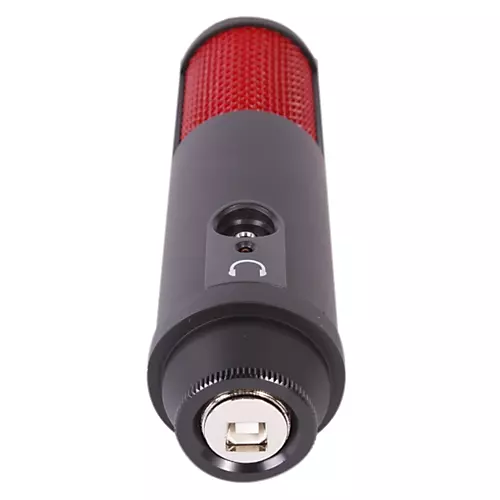 MXL Tempo USB Mic With Headphone Jack Silver/Black Grill - musicians--Friend