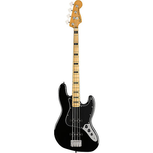 Squier Classic Vibe '70s Jazz Bass Maple Fingerboard Black - musicians--Friend