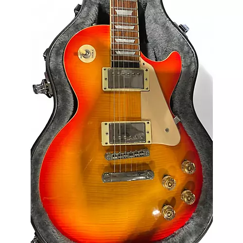 Used Epiphone Les Paul Ultra III Cherry Burst Solid Body Electric Guitar Cherry Burst - musicians--Friend