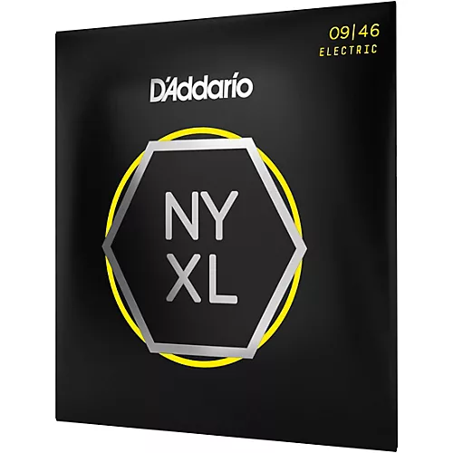 D'Addario NYXL0946 Super Light Top/Regular Bottom Electric Guitar Strings - musicians--Friend