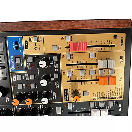 Used TASCAM MODEL 12 Powered Mixer - musicians--Friend
