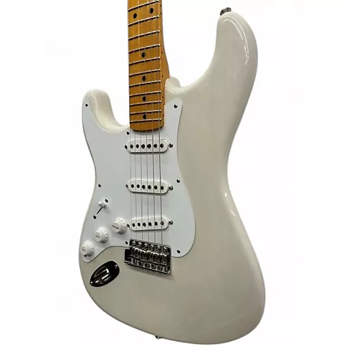 Used Fender Custom Shop 1965 Stratocaster NOS White Blonde Electric Guitar White Blonde - musicians--Friend
