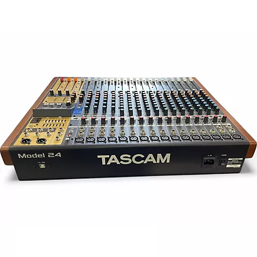 Used TASCAM model 24 Unpowered Mixer - musicians--Friend