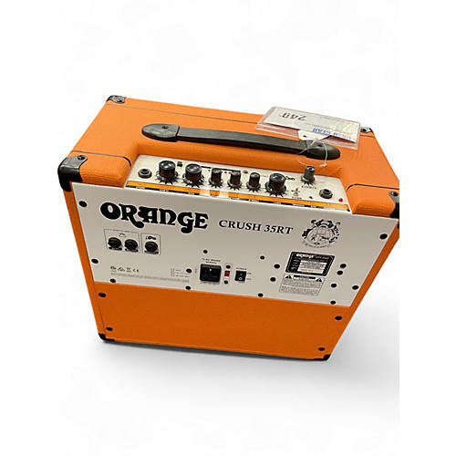 Used Orange Amplifiers Crush 35RT Guitar Combo Amp - musicians--Friend