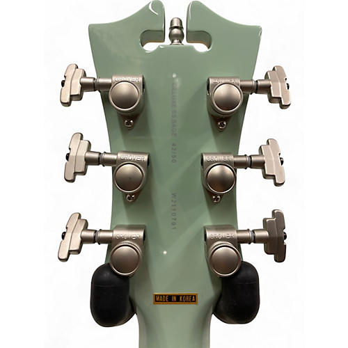 Used D'Angelico DELUXE SS LTD ED Sage Hollow Body Electric Guitar Sage - musicians--Friend