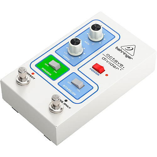 Behringer Octave Divider Effects Pedal Silver - musicians--Friend