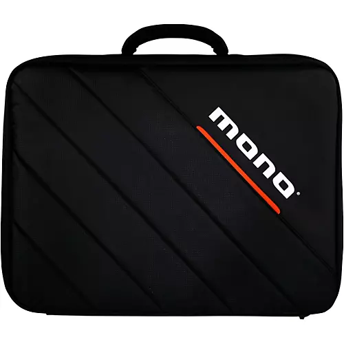 MONO Pedalboard Rail and Stealth Club Accessory Case Large Black - musicians--Friend