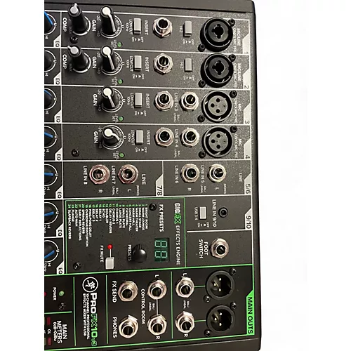 Used Mackie PROFX10V3 Unpowered Mixer - musicians--Friend