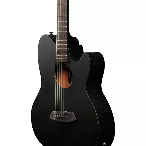 Ibanez TCY621 Talman Acoustic-Electric Guitar Blackout Flat - musicians--Friend