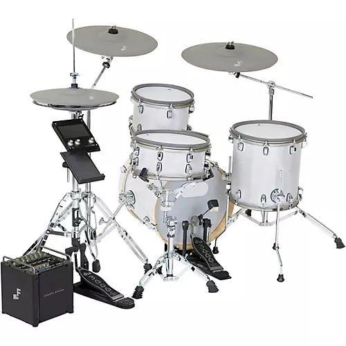EFNOTE PRO 500 Standard Electronic Drum Kit White Sparkle - musicians--Friend