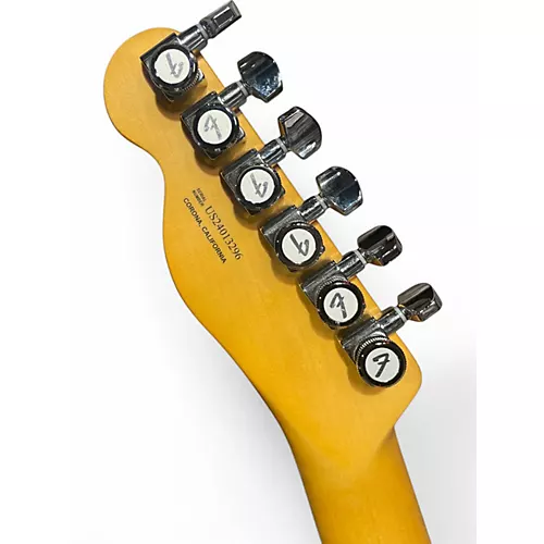 Used Fender American Ultra II Telecaster Texas Tea Solid Body Electric Guitar Texas Tea - musicians--Friend