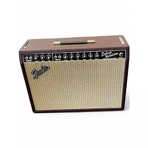 Used Fender FSR 1965 Deluxe Reverb 22W 1x12 Tube Guitar Combo Amp - musicians--Friend