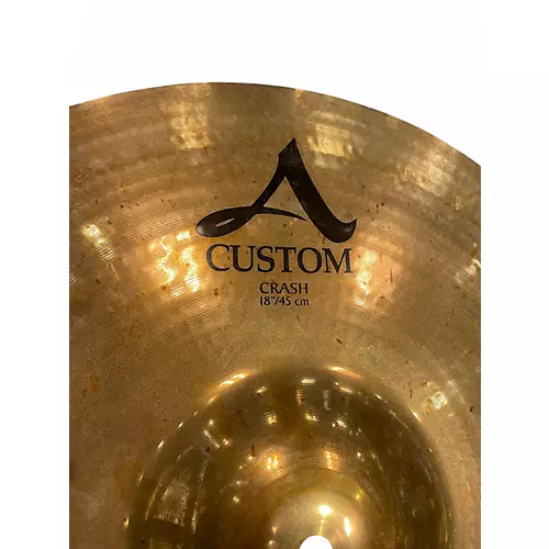 Used Zildjian 20in A Custom Ping Ride Cymbal 40 - musicians--Friend