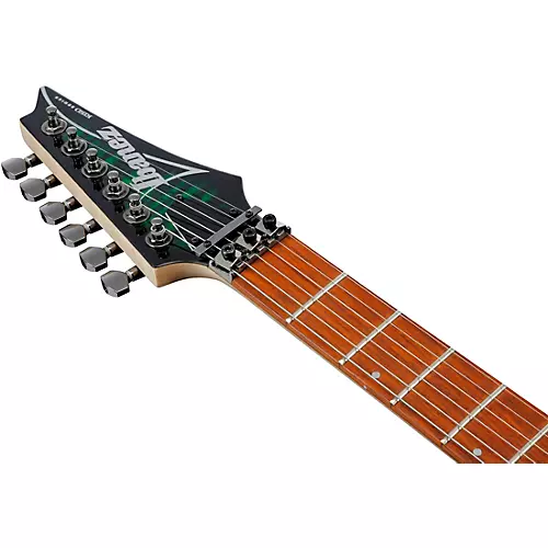 Ibanez KIKOSP3 Kiko Loureiro Signature Electric Guitar Transparent Emerald Burst - musicians--Friend