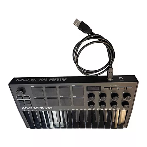 Used Akai Professional MPK Mini MKII MIDI Controller - musicians--Friend