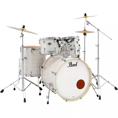 Pearl Export New Fusion 5-Piece Drum Set With Hardware Slipstream white - musicians--Friend