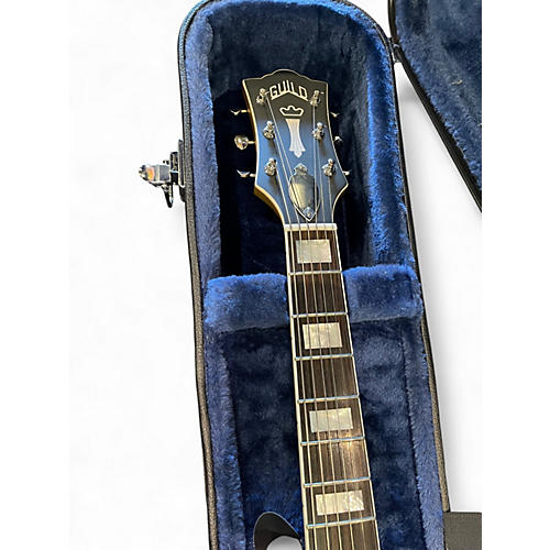 Used Guild X-175 MANHATTAN SPECIAL SATIN GOLD Hollow Body Electric Guitar SATIN GOLD - musicians--Friend