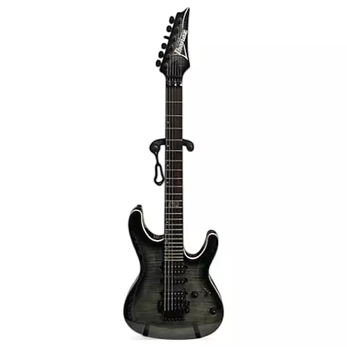 Used Ibanez KIKO10BP Trans Gray Burst Solid Body Electric Guitar Trans Gray Burst - musicians--Friend