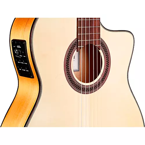 Cordoba GK Studio Flamenco Acoustic-Electric Guitar Edge Burst - musicians--Friend