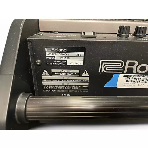 Used Rolamd PM-3 Drum Amplifier - musicians--Friend