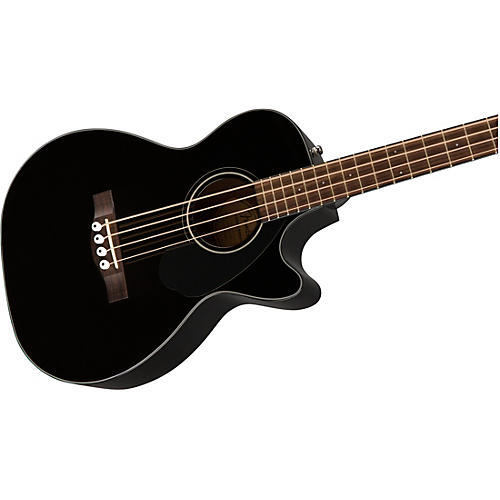 Fender CB-60SCE Acoustic-Electric Bass Guitar Black - musicians--Friend