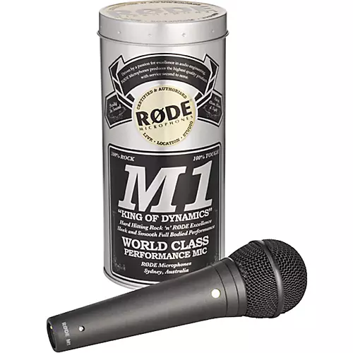 RODE M1 Live Dynamic Vocal Microphone Black - musicians--Friend
