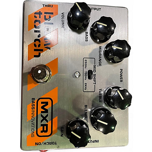 Used MXR blow torch Bass Effect Pedal - musicians--Friend