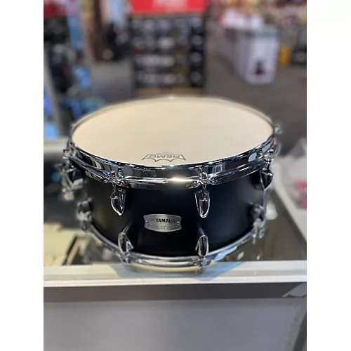 Used Yamaha 14X6.5 Rock Tour Snare Drum Black And Silver Black and Silver 213 - musicians--Friend