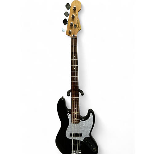Used 2022 Fender Modern Player Jazz Bass Black And White Electric Bass Guitar Black and White - musicians--Friend