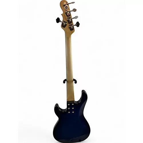 Used G&L Kiloton 5 Blue Burst Electric Bass Guitar Blue Burst - musicians--Friend