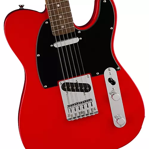 Squier Sonic Telecaster Laurel Fingerboard Electric Guitar Torino Red - musicians--Friend