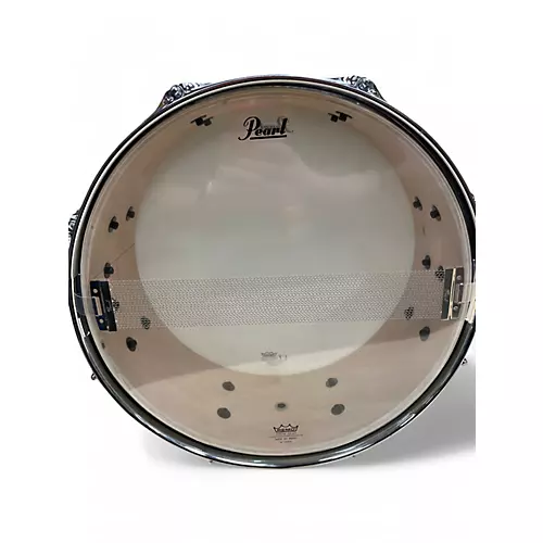 Used Pearl 14in Limited Edition SST Silver Drum Silver 33 - musicians--Friend