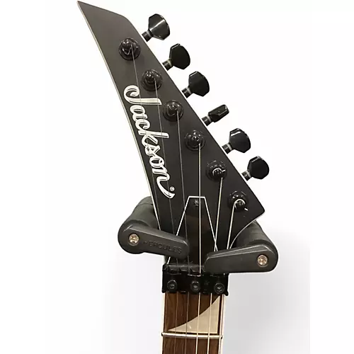 Used Jackson SLX LH Black Electric Guitar Black - musicians--Friend