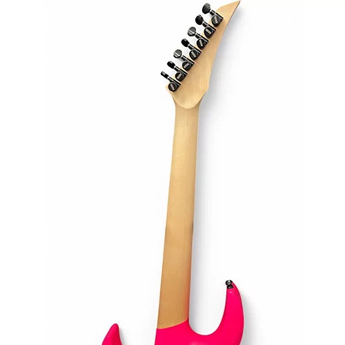 Used Kiesel MOX7 HOT PINK Solid Body Electric Guitar HOT PINK - musicians--Friend