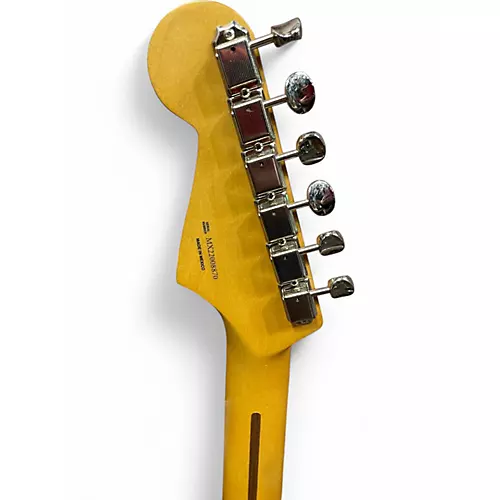 Used Fender H.E.R. Stratocaster Chrome Glow Solid Body Electric Guitar Chrome Glow - musicians--Friend