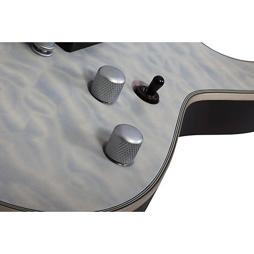 Schecter Guitar Research C-1 Platinum Electric Guitar Satin Purple Burst - musicians--Friend