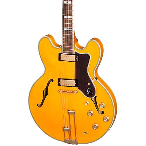 Epiphone Sheraton Semi-Hollow Electric Guitar Natural - musicians--Friend