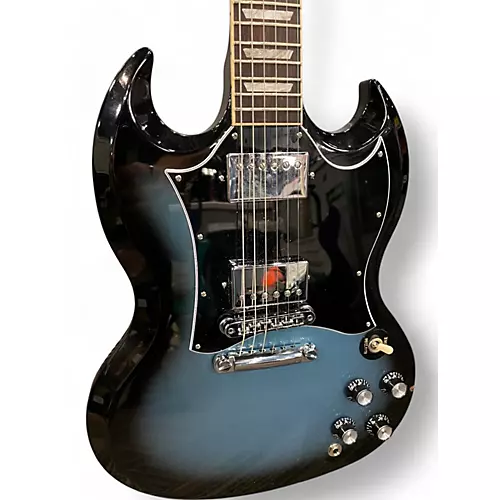 Used 2021 Gibson SG Standard Pelham Blue burst Solid Body Electric Guitar Pelham Blue burst - musicians--Friend