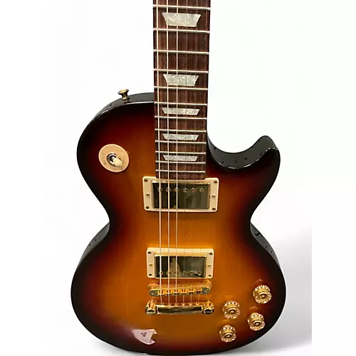 Used 2002 Gibson Les Paul Studio fireburst Solid Body Electric Guitar fireburst - musicians--Friend