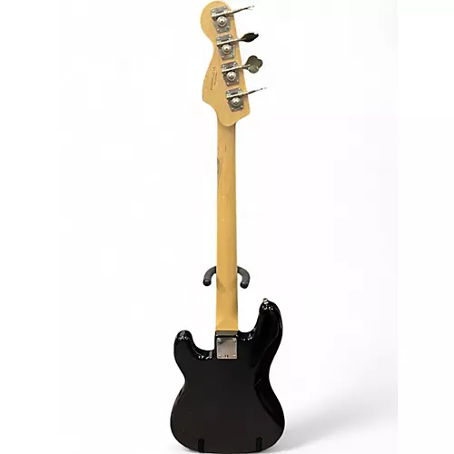 Used Squier AFFINITY PJ-BASS Black Electric Bass Guitar Black - musicians--Friend